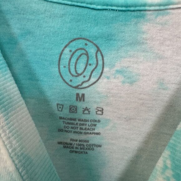 Odd Future Airbrush Iced Out Donut Logo Hip Hop Tie Dye M - Picture 4 of 5